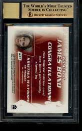 2003 Women of James Bond Autograph Kristina Wayborn Limited Auto BGS 9.5/10